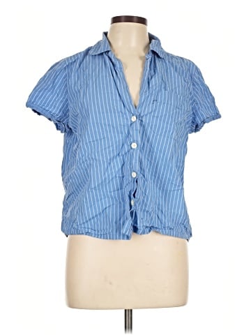 J.Crew Factory Store Short Sleeve Blouse (view 1)