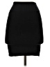 Express Solid Black Casual Skirt Size XS - photo 2