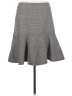 Ann Taylor Houndstooth Gray Formal Skirt Size 6 - photo 1