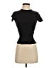 Nomia Black Short Sleeve Turtleneck Size XS - photo 1