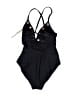 Hula Honey Hearts Black One Piece Swimsuit Size S - photo 2