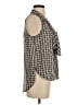 Halogen 100% Polyester Gray Sleeveless Blouse Size S - photo 4