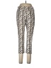 Insight Animal Print Ivory Casual Pants Size 10 - photo 1