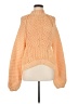 Free People 100% Cotton Orange Pullover Sweater Size M - photo 1