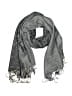 Unbranded 100% Rayon Paisley Tan Gray Scarf One size - photo 1