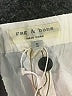 Rag & Bone Solid White Ivory 3/4 Sleeve Blouse Size S - photo 4