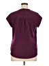 Monday Fun 100% Polyester Burgundy Short Sleeve Top Size XL - photo 2