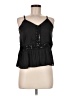 Kohl's 100% Polyester Black Sleeveless Blouse Size M (estimated) - photo 1