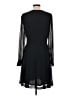 Brooks Brothers 100% Polyester Black Cocktail Dress Size 10 - photo 2