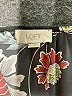 Ann Taylor LOFT Outlet 100% Polyester Floral Gray Long Sleeve Blouse Size XL - photo 7