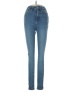 Forever 21 Solid Blue Jeans Size XS (estimated) - photo 1