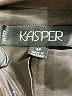 Kasper 100% Polyester Brown Blazer Size 4 Petite - photo 6