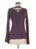 Hippie Rose Purple Pullover Sweater Size M - photo 1