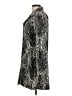A. Byer 100% Polyester Animal Print Silver Coat Size L - photo 5