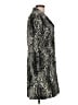 A. Byer 100% Polyester Animal Print Silver Coat Size L - photo 4
