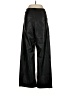 Zara 100% Polyurethane Black Casual Pants Size 2 - photo 2
