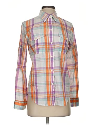 Lauren Jeans Co. Long Sleeve Button-Down Shirt (view 1)