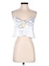 Motel 100% Polyester Silver Sleeveless Top Size XS - photo 1