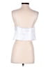 Motel 100% Polyester Silver Sleeveless Top Size XS - photo 2