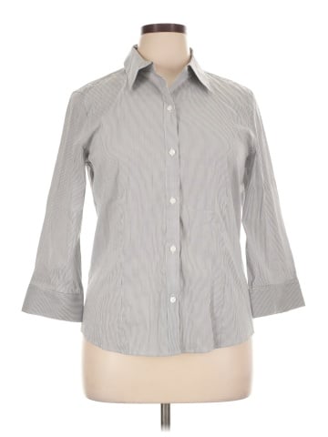 Alex Marie 3/4 Sleeve Button-Down Shirt (view 1)