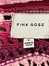 Pink Rose Chevron-herringbone Pink Pullover Sweater Size L - photo 7