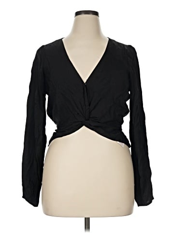 Minkpink Long Sleeve Blouse (view 1)