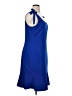 Julia Jordan Solid Blue Cocktail Dress Size 16 - photo 4