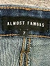 Almost Famous Blue Denim Shorts Size 7 - photo 3