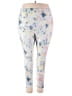 Active by Old Navy Floral White Active Pants Size 3X - photo 1