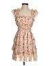 Forever 21 100% Polyester Floral Pink Cocktail Dress Size S - photo 1