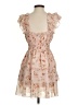 Forever 21 100% Polyester Floral Pink Cocktail Dress Size S - photo 2