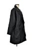Savannah 100% Leather Black Trenchcoat Size M - photo 4