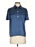 Assorted Brands Blue Short Sleeve Button-Down Shirt Size S - photo 1