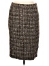 Agnona Tweed Brown Formal Skirt Size EU 44 / US 14 - photo 1