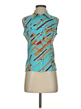 Bisou Bisou Sleeveless Button Down Shirt