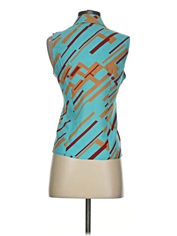Bisou Bisou Sleeveless Button-Down Shirt (view 2)