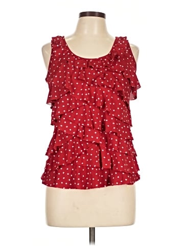Roz & Ali Sleeveless Blouse (view 1)