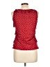 Roz & Ali 100% Polyester Red Sleeveless Blouse Size Lg Petite - photo 2