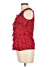 Roz & Ali 100% Polyester Red Sleeveless Blouse Size Lg Petite - photo 5