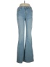 Zara Hearts Blue Jeans Size 4 - photo 1