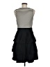 BCBGMAXAZRIA Stripes Black Casual Dress Size 8 - photo 2