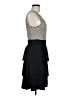 BCBGMAXAZRIA Stripes Black Casual Dress Size 8 - photo 4