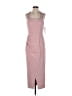 Aqua Solid Pink Cocktail Dress Size 8 - photo 1