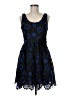 Minuet 100% Polyester Blue Cocktail Dress Size M - photo 1