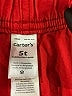 Carter's 100% Cotton Solid Red Casual Pants Size 5T - photo 3