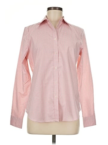 Lauren by Ralph Lauren Long Sleeve Button-Down Shirt (view 1)