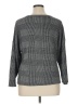 Zara W&B Collection Houndstooth Gray Pullover Sweater Size XL - photo 2