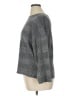 Zara W&B Collection Houndstooth Gray Pullover Sweater Size XL - photo 5
