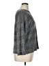 Zara W&B Collection Houndstooth Gray Pullover Sweater Size XL - photo 4