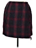 Talbots Plaid Burgundy Casual Skirt Size 8 Petite - photo 1